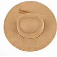 thumbnail image 6 of Wide Brim Fedora Hat for Men Women Big Rancher Felt Hat Pork Pie Jazz Hat, 6 of 7