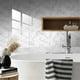 thumbnail image 3 of Marble Decorative Adhesive Tile Stickers for Bathroom and Kitchen Tile Stickers,Waterproof Self-Adhesive Decoration C L, 3 of 5