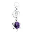 thumbnail image 4 of Llavero de tortuga Zulema de cristal colgante Jaspe rojo, 4 of 4