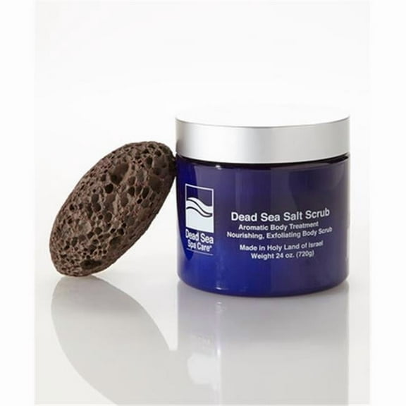 Dead Sea Spa Care DeadSea-1047 24 oz Serenity Dead Sea Salt Scrub and Pumice Stone