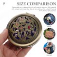 thumbnail image 3 of MasteelfCA Mini Trousse de Maquillage Ronde Pliante Double Face Miroir de Poche, 3 of 7