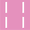 Pink With White Stitch, variant on Baby Buddy Polypropylene Grosgrain Ribbon, 0.375in x 100 Yards, Navy with White Stitches