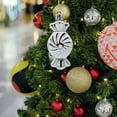 thumbnail image 1 of LSLJS Christmas Decoration Supplies, Christmas Tree Decoration Thread Candy Christmas Decoration Pendant Christmas Ball Painted Christmas Gift, Christmas Decorations, 1 of 7