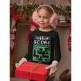 thumbnail image 2 of Tstars Boys Big Boys Christmas Solid Print Outerwear Long Sleeve T-Shirt, 2 of 6