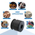 thumbnail image 5 of 12 Gauge Silicone Wire 12AWG Electrical Wire Stranded Tinned Copper High Temp Hookup Spool 24.6ft Black, 5 of 7