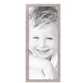 thumbnail image 2 of ArtToFrames 14" x 34" Gray Oak Picture Frame, 14x34 inch Brown MDF Poster Frame (WOM-4300),  Pack, 2 of 8