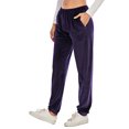 thumbnail image 4 of FANNYC Women's Casual Sports Pants Fashionable Loose-Fitting Trousers Elastic Soft Comfortable Training Pants Outdoor Fitness Pants Tight Trouser Leg With Pockets, 4 of 7