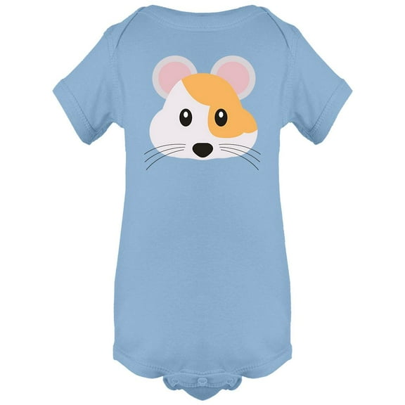 Hamster Face Reaction Bodysuit Infant -Image by Shutterstock, 24 Months
