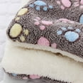 thumbnail image 2 of Destyer Woolen Winter Warm Pet Blanket Comfortable And Soft Safe And Non-toxic Warm Cat Dog Blanket bean paste type 4 1Set, 2 of 6