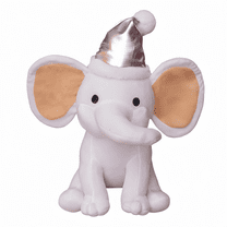 Plush Elephant Pillow Stuffed Animal Doll 9.8'' Soft Stuffed Elephant Plush Toy Christmas Decor Gift