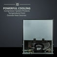 thumbnail image 4 of Ivation 12 Bottle Compressor Wine Cooler Refrigerator W/Lock, Silver, 4 of 8