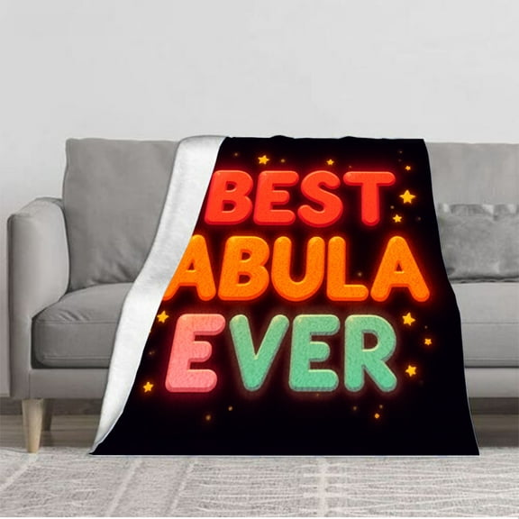 Durable Soft & Warm Flannel Blanket - Cozy Design with Vibrant Colors & Stars Perfect for Sofa Travel Bed & Chair