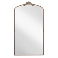 thumbnail image 6 of GZXS Oversized Arched Floor Mirror 66"x36", Full Body Mirror with Antique Bronze Metal Frame, Baroque Style Standing or Wall Mounted Mirror for Bedroom, Hallway, 6 of 6