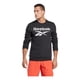 thumbnail image 1 of Sudadera Reebok Hombre Deportiva Big Logo Crew Negro negro S, 1 of 9