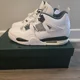 thumbnail image 1 of Ni - ke Jordan 4 Oxidized Green, 1 of 5