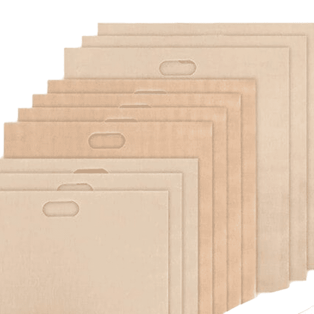 HLONK 3 Tailles de Sacs Réutilisables pour Grille-Pain Sac à Sandwich Lavable pour Grille-Pain Micro-Ondes Sacs à Toast Sandwich Panini Collations Lot de 12
