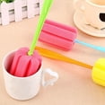 thumbnail image 3 of Sponge Cup Brush Wineglass Water Bottle Coffe Tea Mug Brush Glass Cup Brushes, 3 of 10