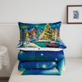 thumbnail image 5 of Manfei Christmas Winter Holiday Full Size Comforter Sets,Cute Ball Bedding Comforter Set,Xmas Reversible,3-Piece,1 Comforter and 2 Pillowcases, 5 of 7