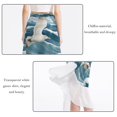 thumbnail image 2 of Seagull Stylish Chiffon Beach Skirt for Women - for a Day at the Beach, 2 of 6