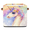 Multicolor 4, variant on CURLYOOT 13 x 13 Inch Cube Storage Bin, Fancy Unicorn Animal Pattern Fabric Storage Cube Baskets, Closet Shelves Foldable Bins with Leather Handles for Home Organizer
