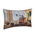 thumbnail image 2 of Bixox Oil Lamp Coffee Beans Printed Pillow Protector,Super Soft Ideal for Home,Guests,Rentals - 14"x20", 2 of 8