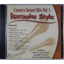 Country Gospel Hits Volume 5 Daywind Christian Karaoke Style NEW CD G 6 Songs