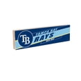 thumbnail image 2 of Tampa Bay Rays 5" x 18" Shadow Logo Wood Mantle Sign, 2 of 4