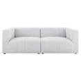 thumbnail image 1 of Modway Bartlett Causeuse 2 Pcs Rembourrée en Tissu, Ivoire, 1 of 6