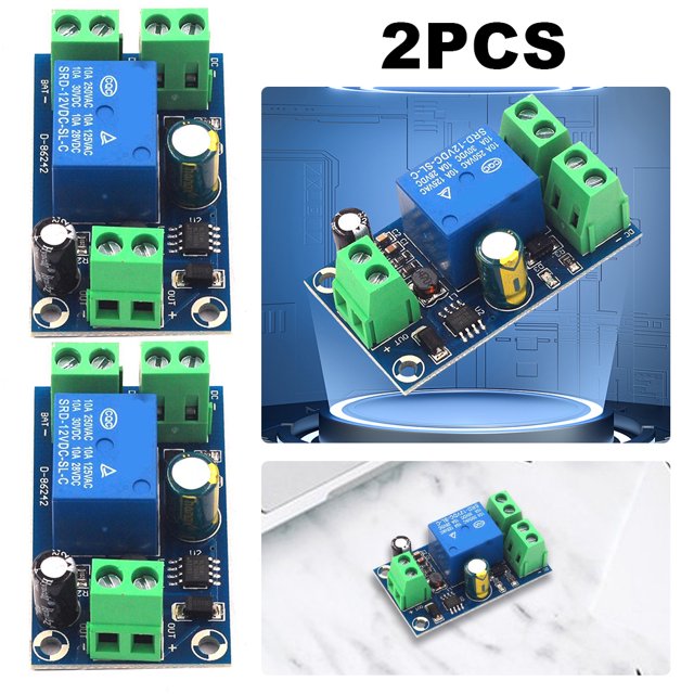 Módulo protección apagado DC 12V-48V Módulo conmutación automática corte