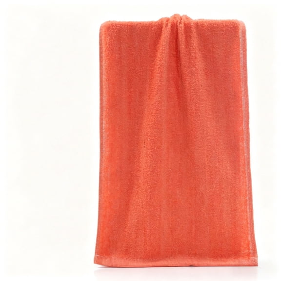 Kyusrd Hand Towels for Bathroom,Cotton Soft Absorbent Decorative Hand Towel for Face Spa Bath Gym Kitchen,Red,34x74cm
