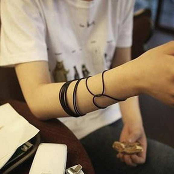 FurNest Colorful Gummy Bracelets Set of 10 Shag Bands for Fashionable Wristba