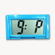 Interior Car Auto Dashboard Desk Digital Clock LCD Screen Self-Adhesive Bracket