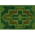 thumbnail image 1 of Ahgly Company Indoor Rectangle Persian Green Traditional Area Rugs, 7' x 9', 1 of 1