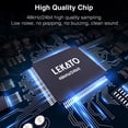 thumbnail image 3 of LEKATO Black Looper Pedal Guitar Looper Pedal with SYNC & Tuner Function Loop Pedal with LED Screen Looper Pedal for Electric Guitar Bass Unlimited Overdubs 3 Loops 18 Minutes Record Time, 3 of 6