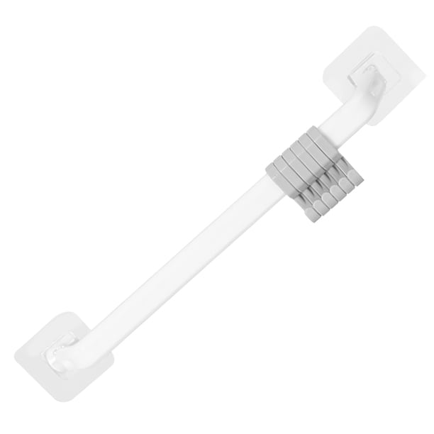 Estante de 6 ganchos montado en la pared, utensilios de cocina, colgador de gancho para toallas, organizador de baño, estante colgante, soporte, Almacenamiento y organización del hogar Blanco Bearachild HA004267-01