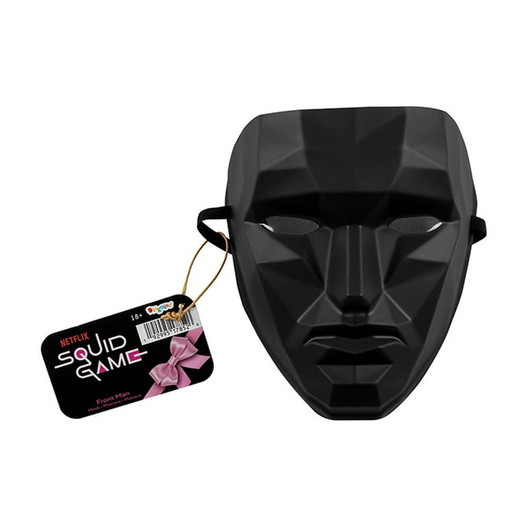 Netflix Squid Game Front Man Mask Adult Black Netflix Squid Game Front Man Mask Adult Black