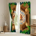 thumbnail image 3 of Feelyou Happy Camping Blackout Curtains Set of 2 (52x84 Each) for Kids, Rustic Farmhouse Adventure Window Curtains, Jungle Camper Curtains and Drapes, Blackout Curtains Room Decor, 3 of 6