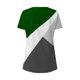 thumbnail image 5 of Fiudx Camisas para Mujer Blusa de Manga Corta con Cuello Redondo y Estampado a La Moda para Mujer, 5 of 5