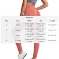 thumbnail image 2 of Paiwinds Women's High Waist Yoga Pants Full Length Tummy Control Slim Fit Nylon Spandex Running Leggings, 2 of 9