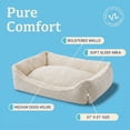 thumbnail image 5 of Vibrant Life Medium Luxe Cuddler Pet Bed, Cream, 27" x 21", 5 of 10