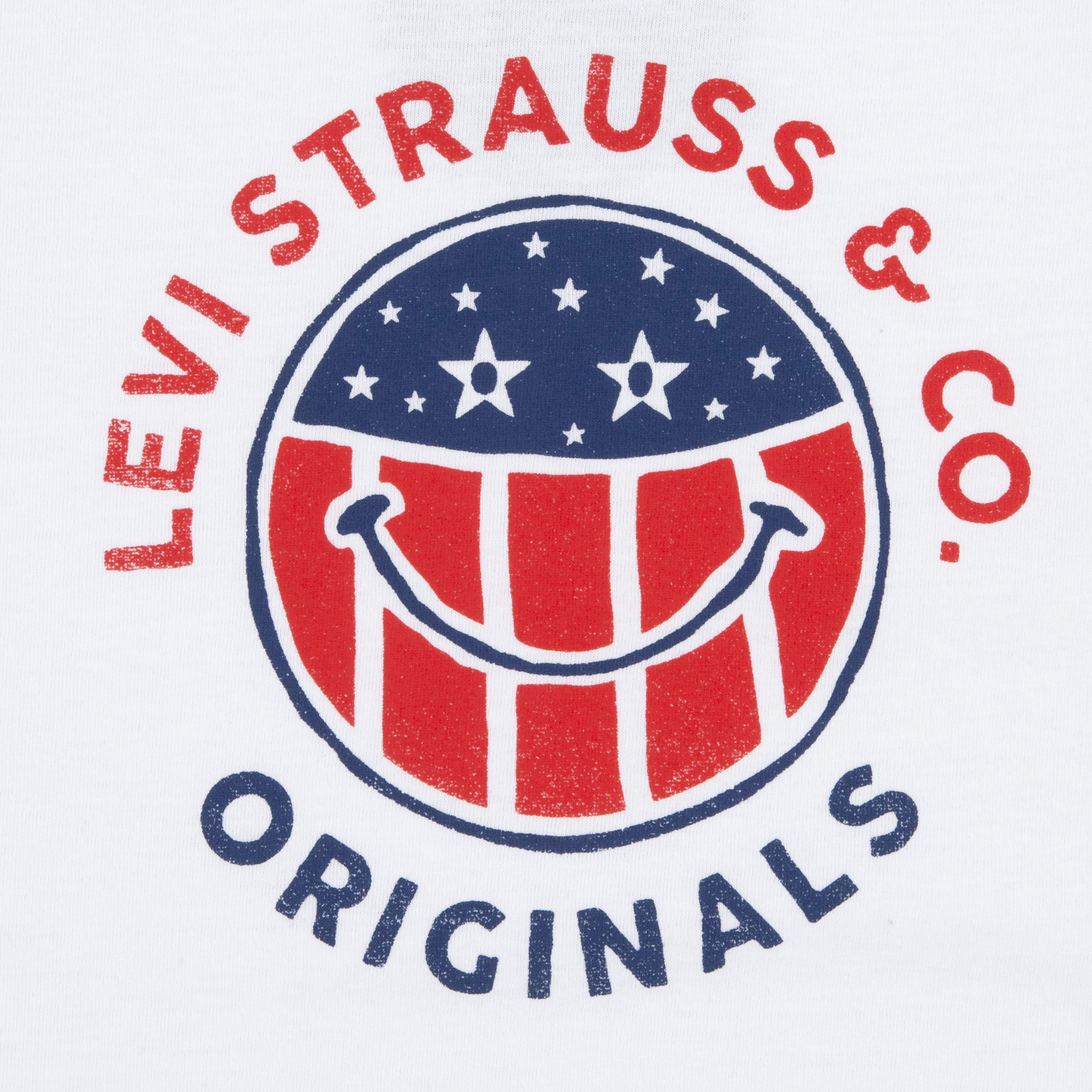 Levi's Boys American Smiley Denim Short Set, Sizes 4-7