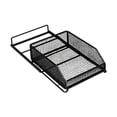 thumbnail image 2 of Organizador de armario extraíble, cajón extraíble, multifuncional para utensilios y especias. Negro, 2 of 9