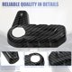 thumbnail image 5 of Cubierta de manija de interruptor de extracción de techo rígido Unique Bargains para Jeep Wrangler JL JLU 2018-2023 6 piezas negro, 5 of 7