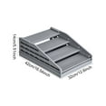 thumbnail image 7 of Serenable 4 Steps Cat Litter Box Ramp Practical Durability Nonslip Cats Litter Trapper Gray, 7 of 7