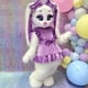 thumbnail image 4 of Disfraz de mascota de osito de peluche con forma de conejito para bodas, disfraces de fiesta de cumpleaños para niñas, disfraces de Halloween para espectáculos teatrales para adultos, 4 of 5