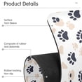 thumbnail image 4 of Yayeee Faucet Mat for Kitchen Sink 30" Diatomite Long Splash Guard Pad, Black Cat Paw, 2 Pack, 4 of 7
