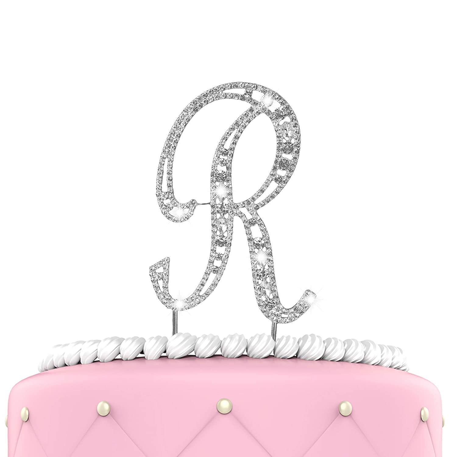 Amazon.com: 21 Cake Topper - Premium Rose Gold Metal. 21st Bday 21 and  Fabulous Rhinestone Birthday Cake Topper Makes a Great Centerpiece, Birthday  Party Decoration, and Keepsake - Now in a Protective
