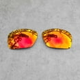 thumbnail image 4 of Walleva Fire Red Polarized Replacement Lenses for Oakley Plaintiff Squared Sunglasses, 4 of 7