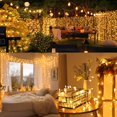 thumbnail image 2 of LED String Lights, 105ft 200 LED Christmas lights, 8 Modes Warm String Lights, Fairy Lights , Dimmable Xmas Tree Lights, 2 of 5