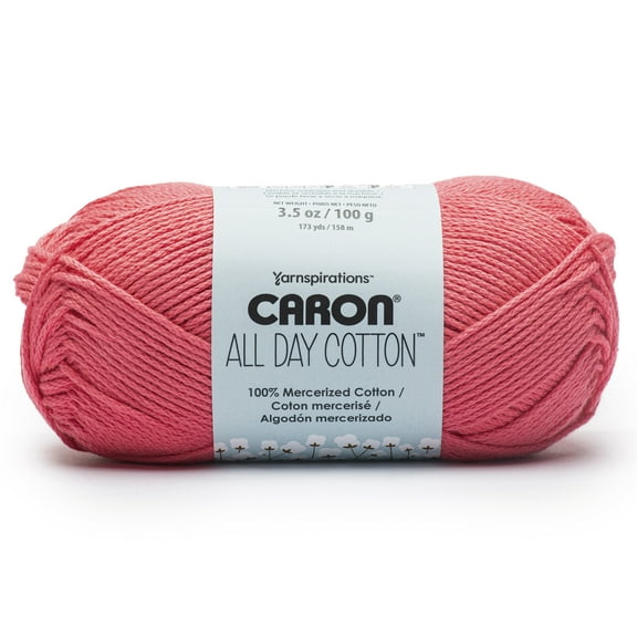 Caron All Day Cotton Yarn-Cherry
